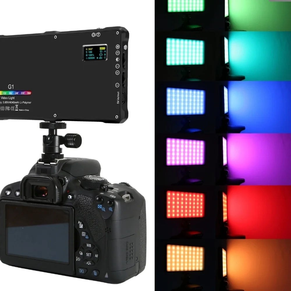 Pixel RBG Video Light- NIB
